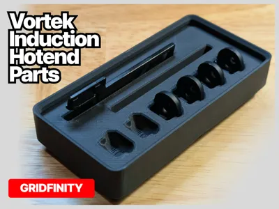 Gridfinity - Induction Hotend Latch & Sleeve (H2C)