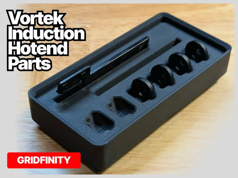 Gridfinity - Induction Hotend Latch & Sleeve (H2C)