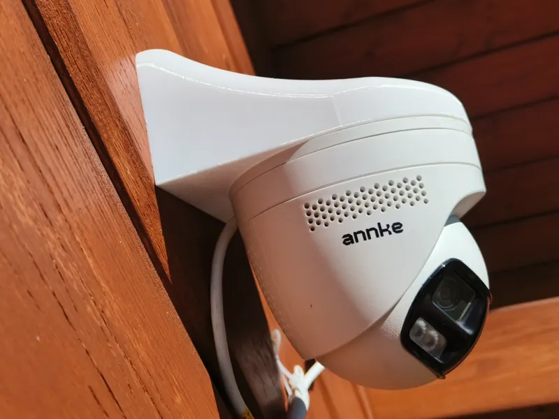 Wall mount bracket for dome cameras
