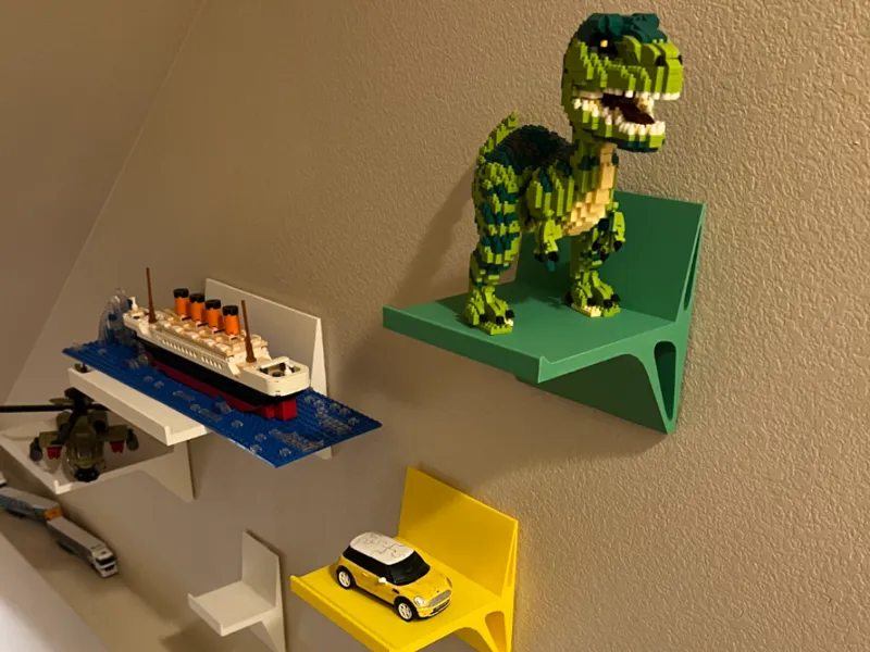 Shelf art display