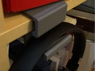Sujeta cascos estantería Ikea kallax