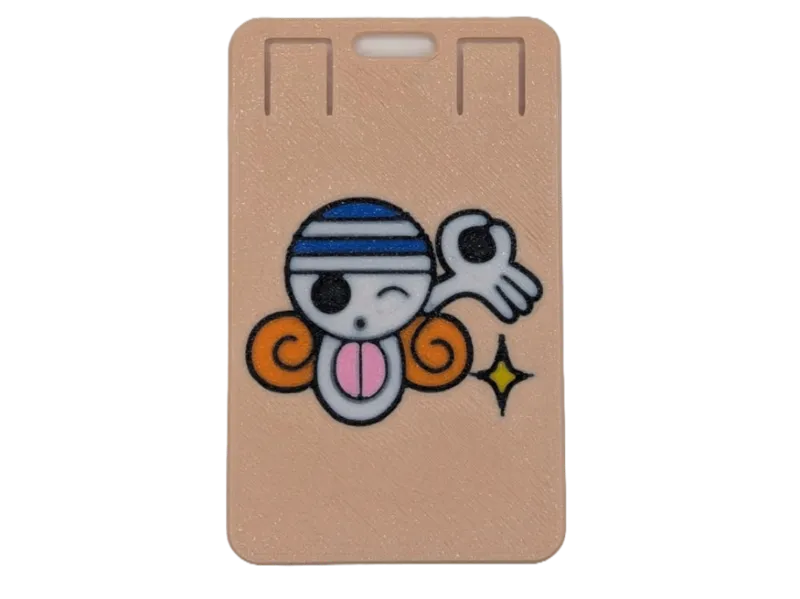 One Piece Nami´s Jolly Roger Badge Holder/ID Tag