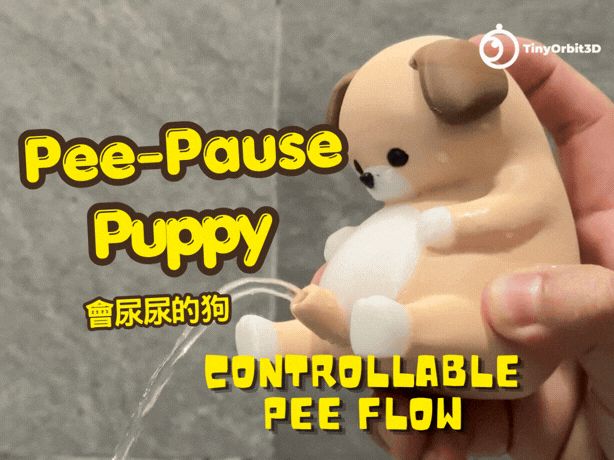 Pee-Pause Peeing Puppy Water Toy Prank