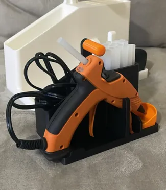 Mini Hot Glue Gun Stand / Caddy