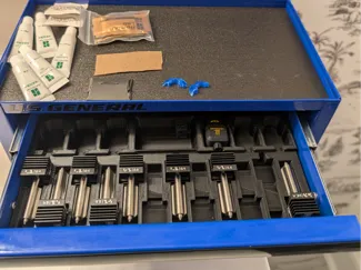 us general P2S top drawer try, 12 hotends, 6 socks