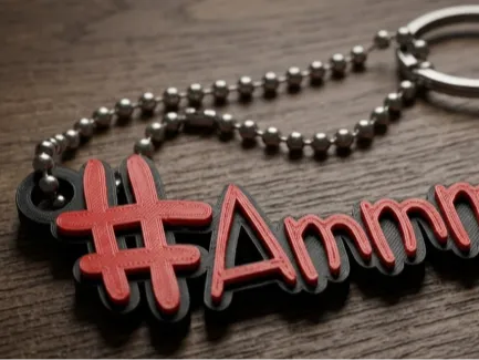 #ammor keychain