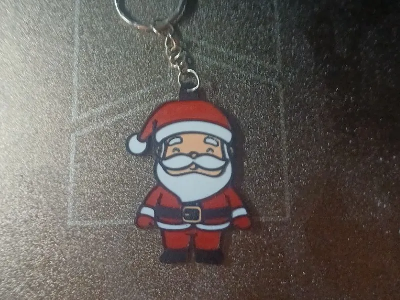 Santa Claus keychain