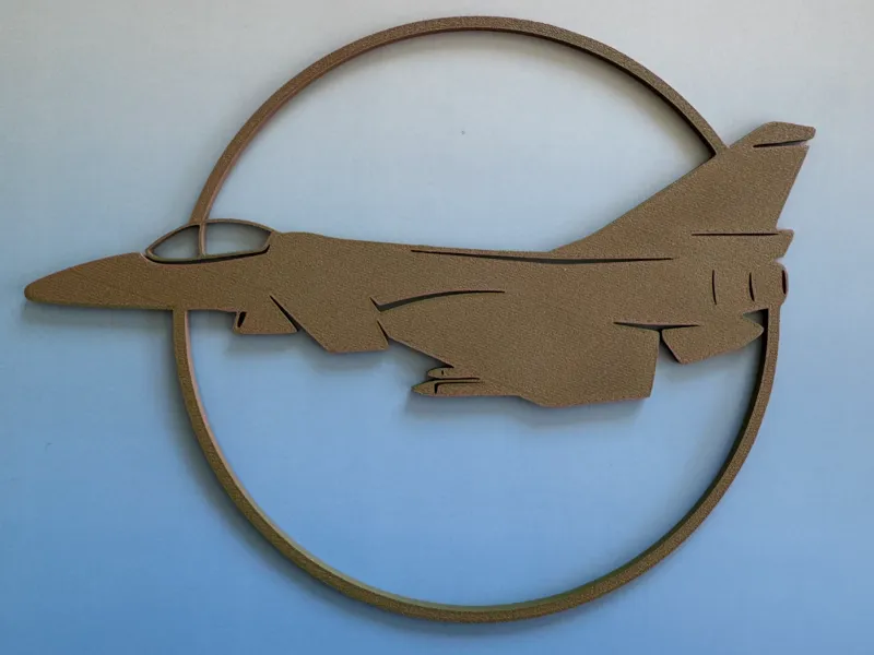 Cadre avion de chasse
