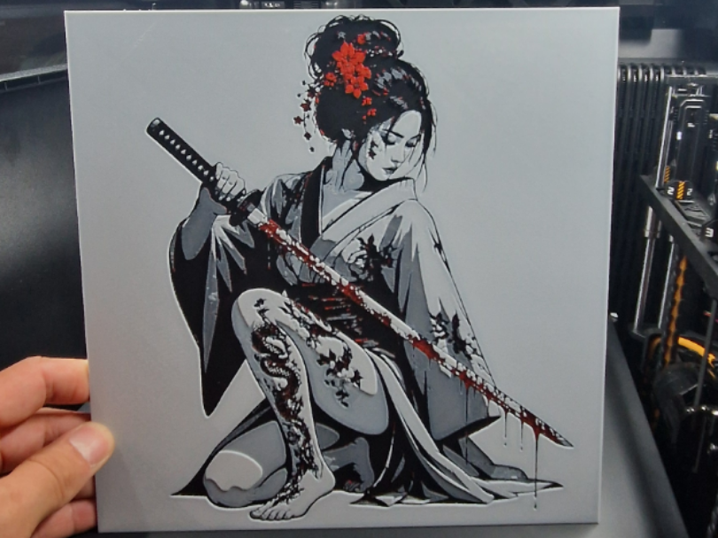 Samurai Girl Hueforge - 1