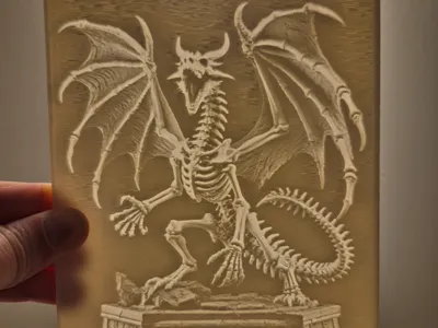 Skeletal dragon
