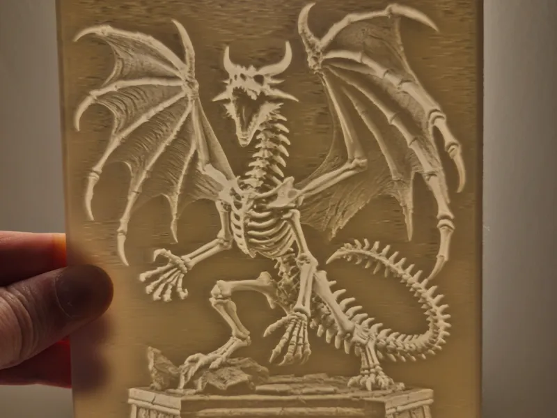 Skeletal dragon