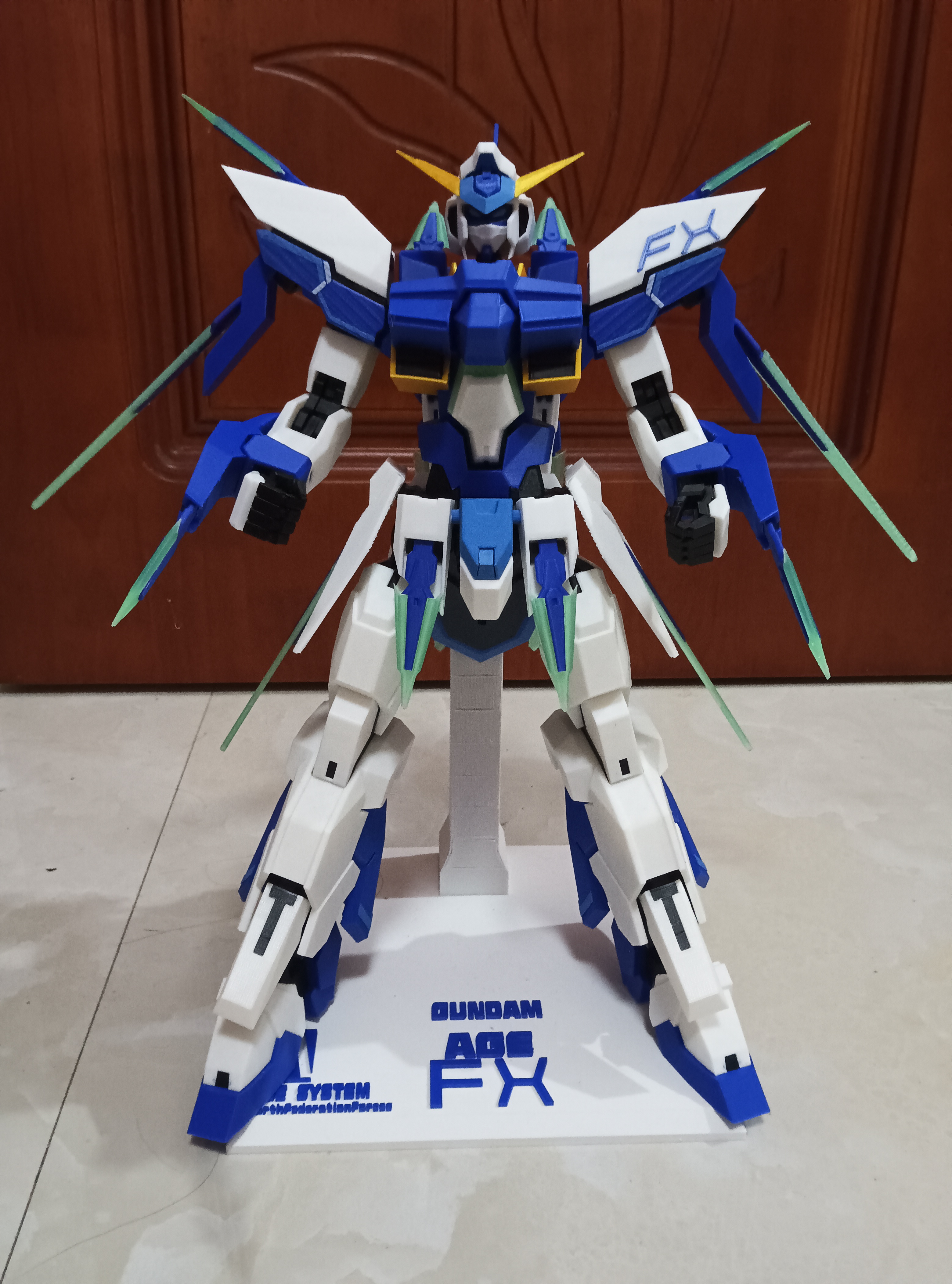 Miniatura 7 do modelo 3D 高达AGE-FX 3D打印带全身可动