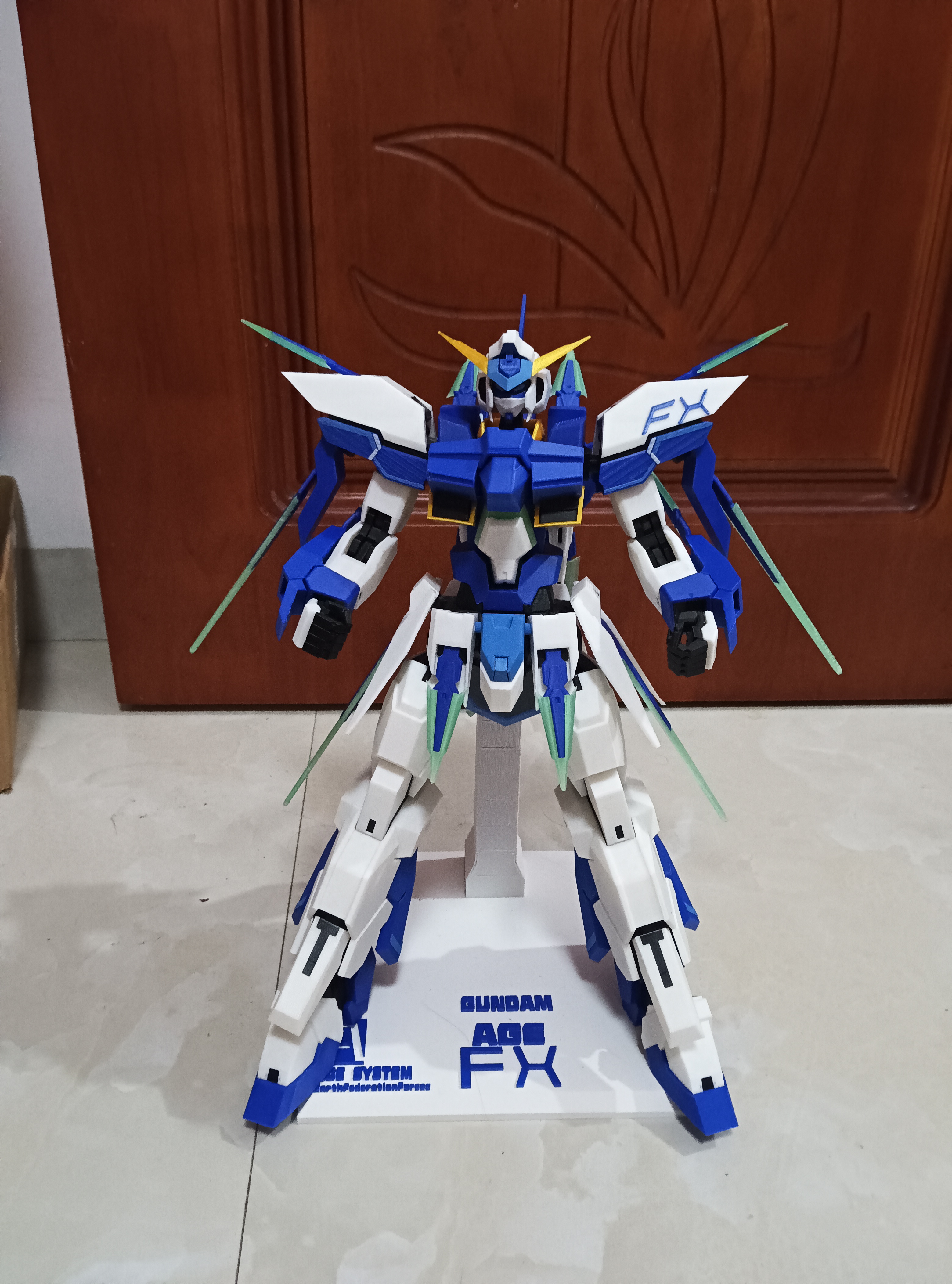 Miniatura 8 do modelo 3D 高达AGE-FX 3D打印带全身可动