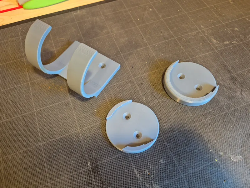 Laifen Hairdryer Wall Mounts with Screwholes