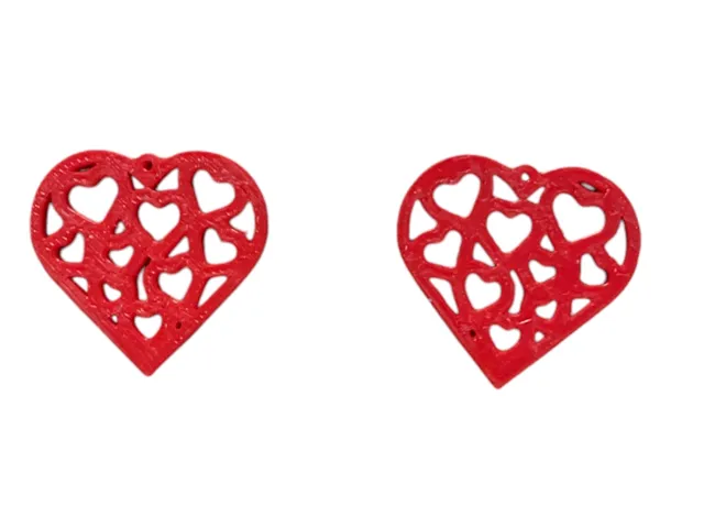 Heart earrings