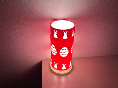 Easter LED Lamp shade for LED Lamp kit 001