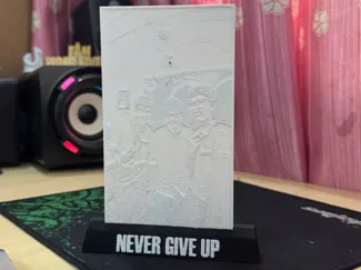 Lithophane painting stand