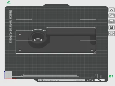 201 Cylinder For Lock, Full Plate Pull Handle LW2.