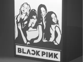 BlackPink Lichtbox black/white