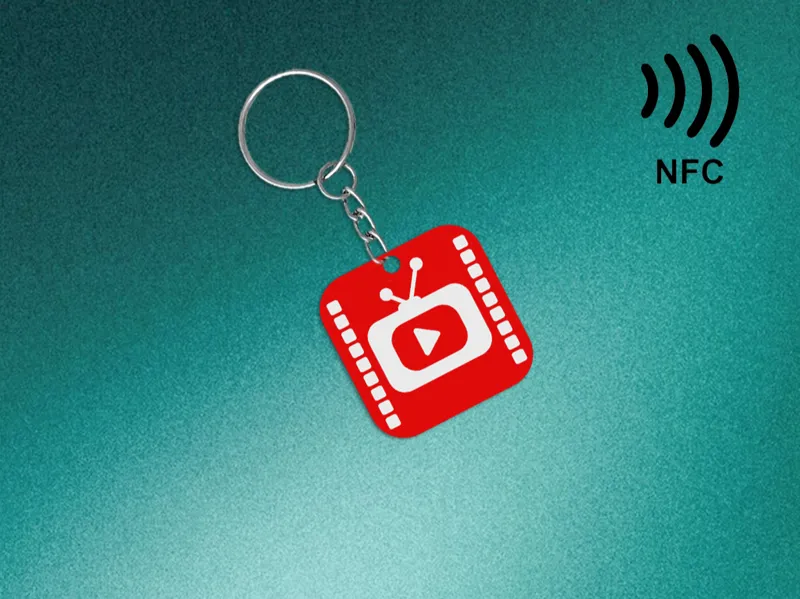 Youtube NFC Keychain