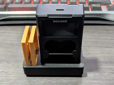 NEEWER NP-W235 Camera Battery Charger Gridfinity