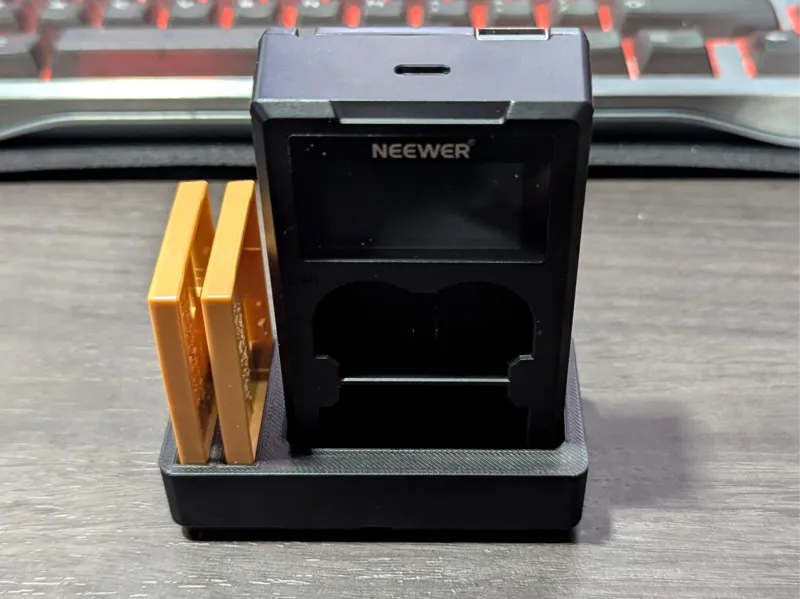 NEEWER NP-W235 Camera Battery Charger Gridfinity