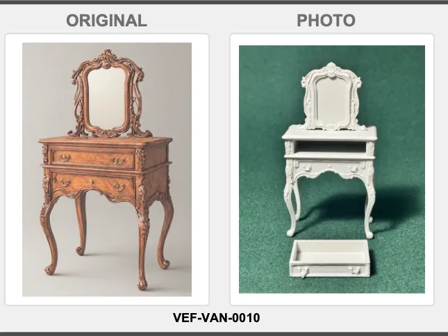 Fairleigh Compact Van VEF-VAN-0010 1:12 Dollhouse