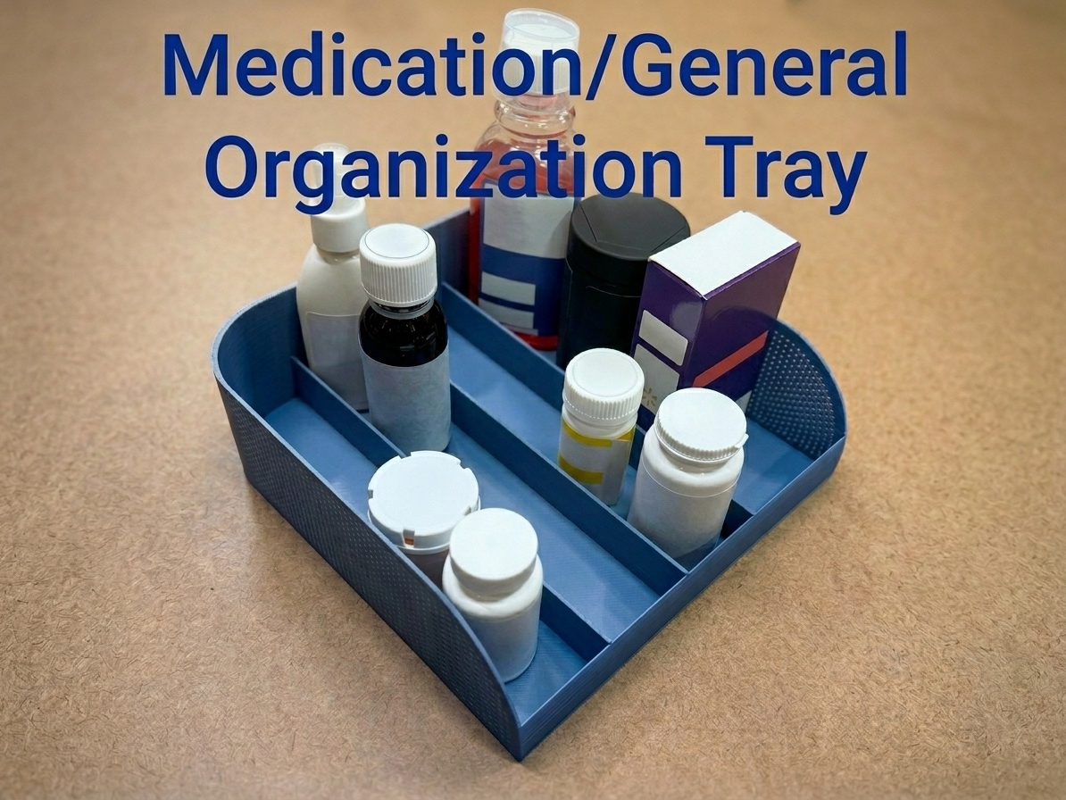 Universal Medication & Supplement Organizer