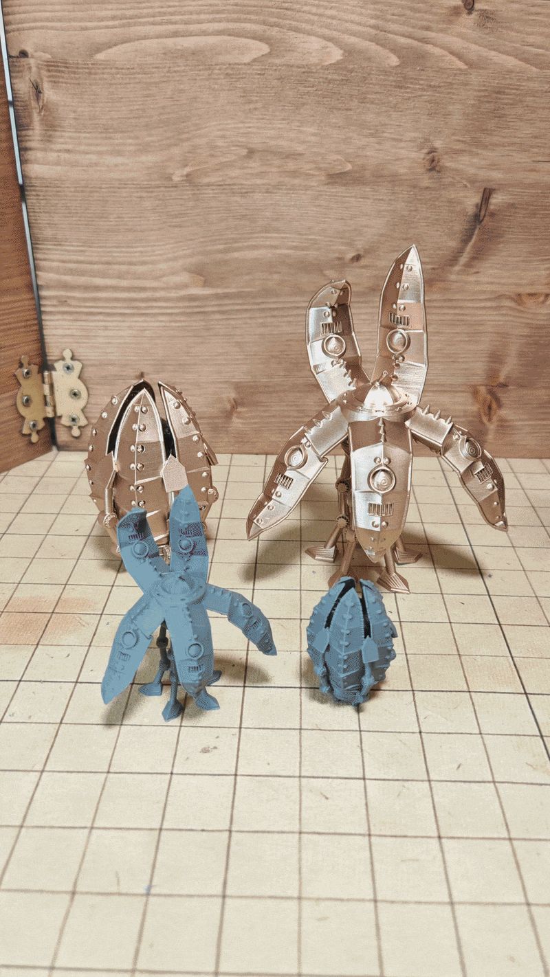 DnD Pentadrone Modron - D&D Monster Manual Project