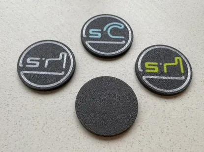 MakerChip Template - NFC Tag - 2 Half Split Print