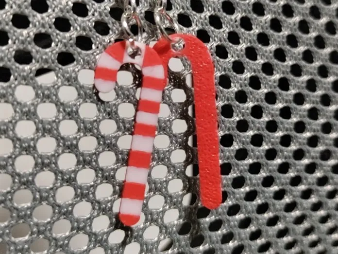 Candy Cane Earrings