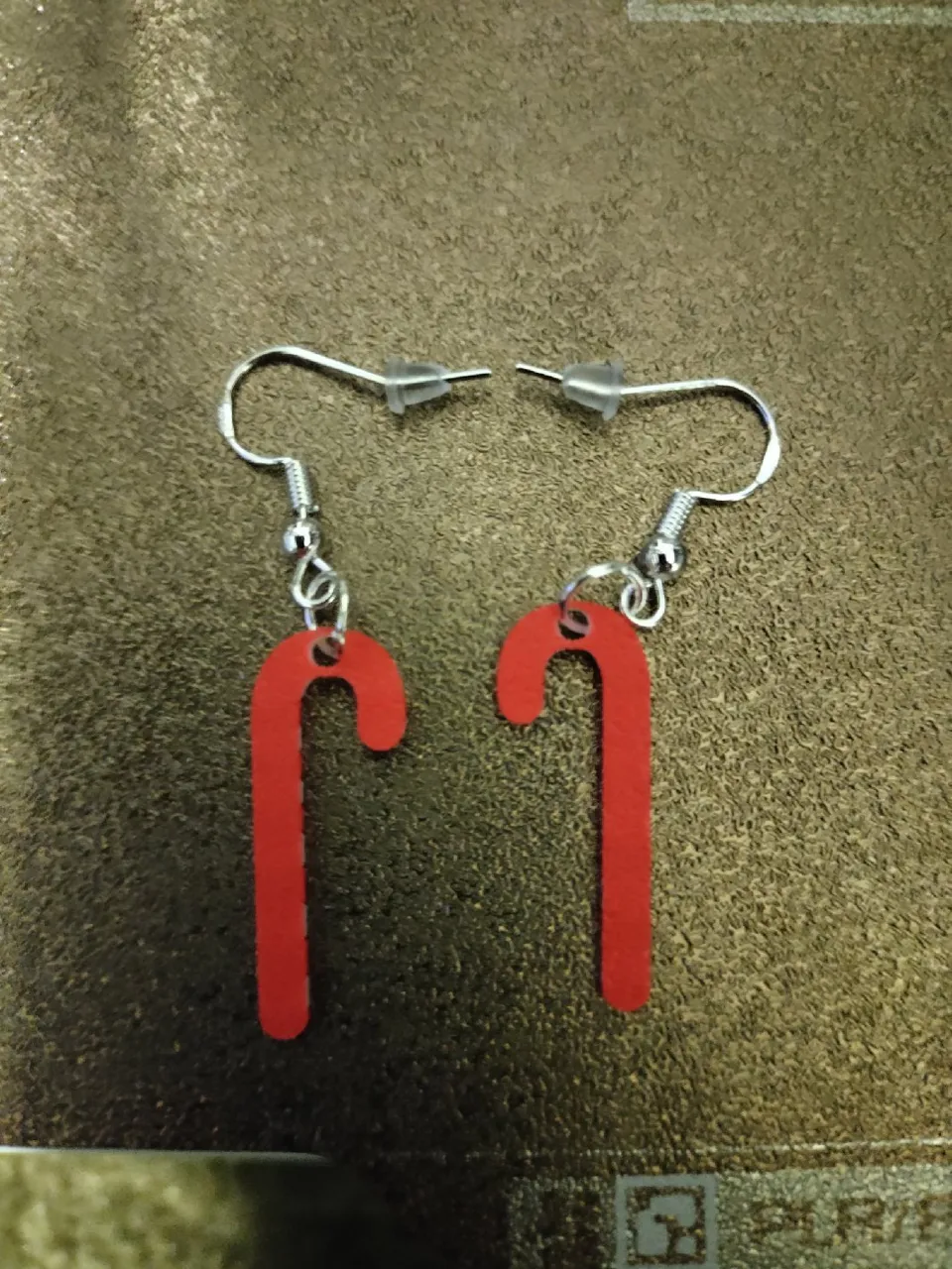 Candy Cane Earrings view 3