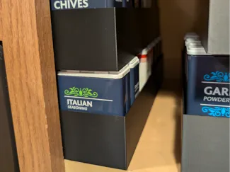 Small Metal Spice Organizer