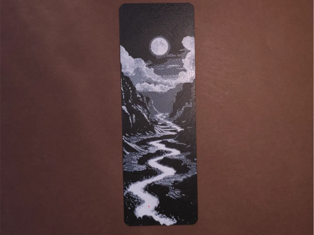 Volcanic River 3 Bookmark by Fyty Atrus Design MakerWorld: Download ...