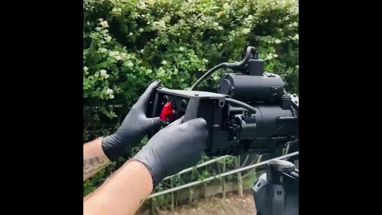M134 Real Life Mini Gun Gelblaster view 3