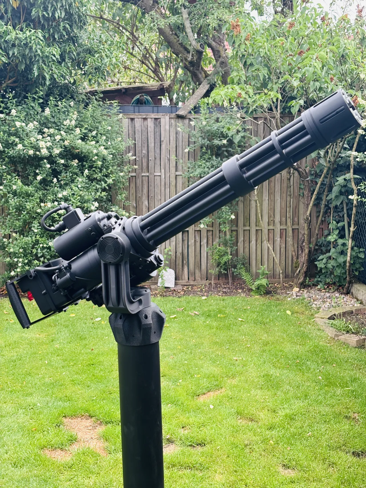 M134 Real Life Mini Gun Gelblaster view 2