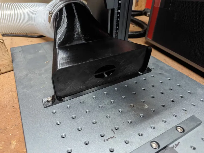 Vent Cover for Laser Fume Extractor