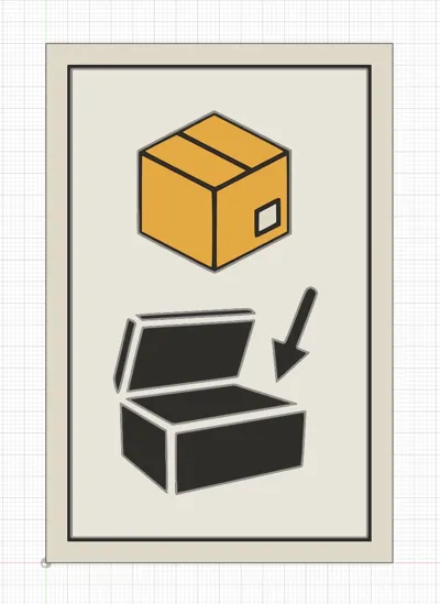Parcel in box sign by DanyL - MakerWorld