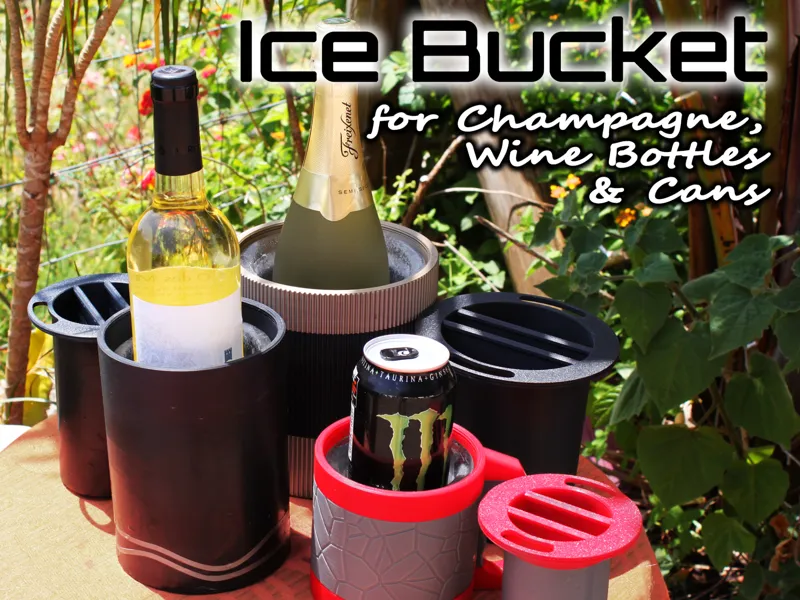 Ice Bucket Mold - for Champagne, Wine and Cans
