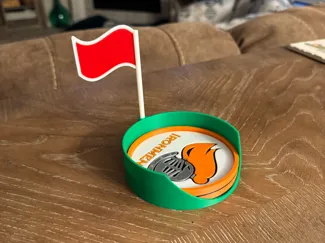 Golf Coaster Holder