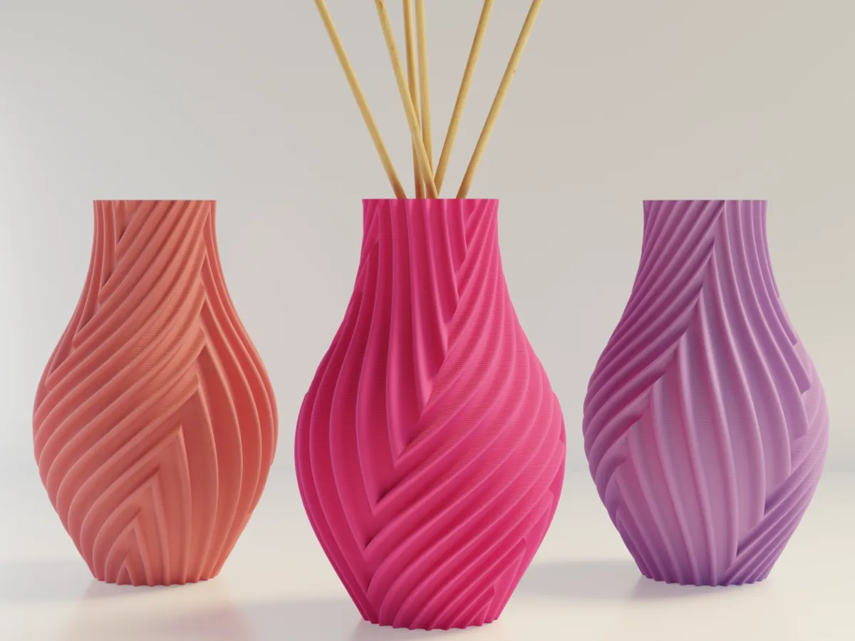 Vase / diffuseur de parfum à bâtonnets