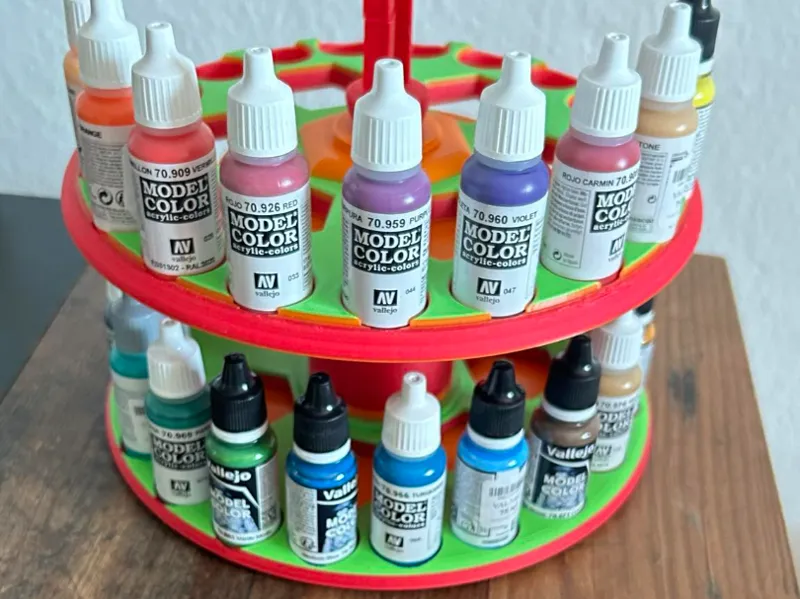 stand for modeling paints (Rotating)