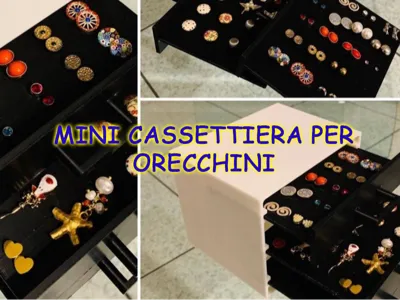 Earrings and Jewelry Box