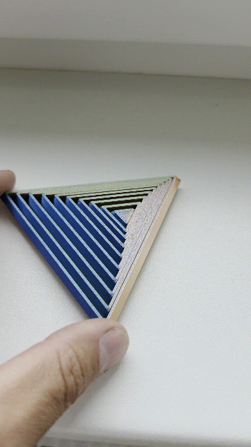 10 cm triangle Fidget Toy