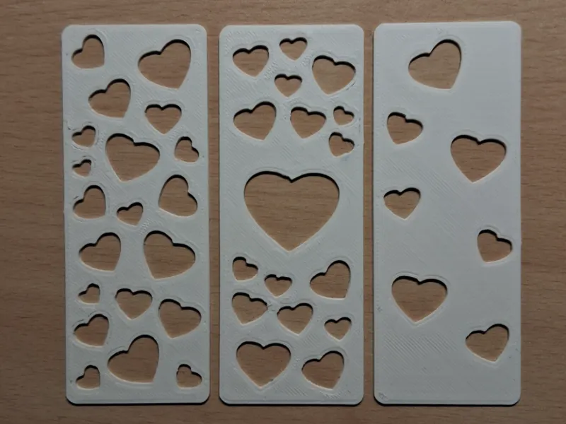 Herz - Lesezeichen - bookmark heart