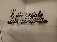 Citation déco l'amour est un cadeau, la famille une conquête — photo 4