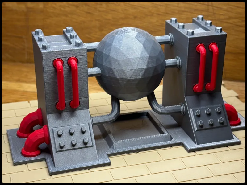 Tesla Reactor – Energy with style - Diorama