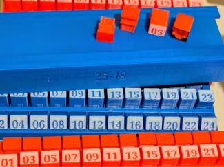 Network Switch Keycap Labels Case 