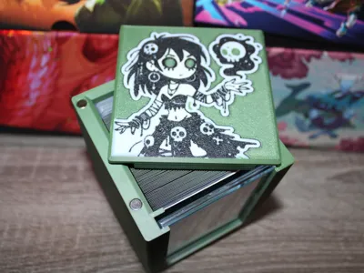 MTG EDH Commander Showcase Deck Box - Meren - Free 3D Print Model -  MakerWorld