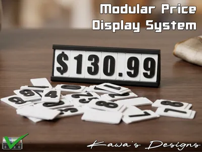 Modular Price Display System